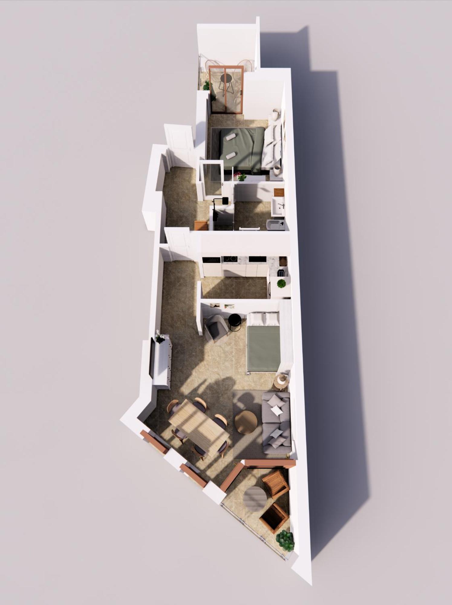 Appartamento Global Living - Design I Center I Balcony I Smart-tv I Kitchen I